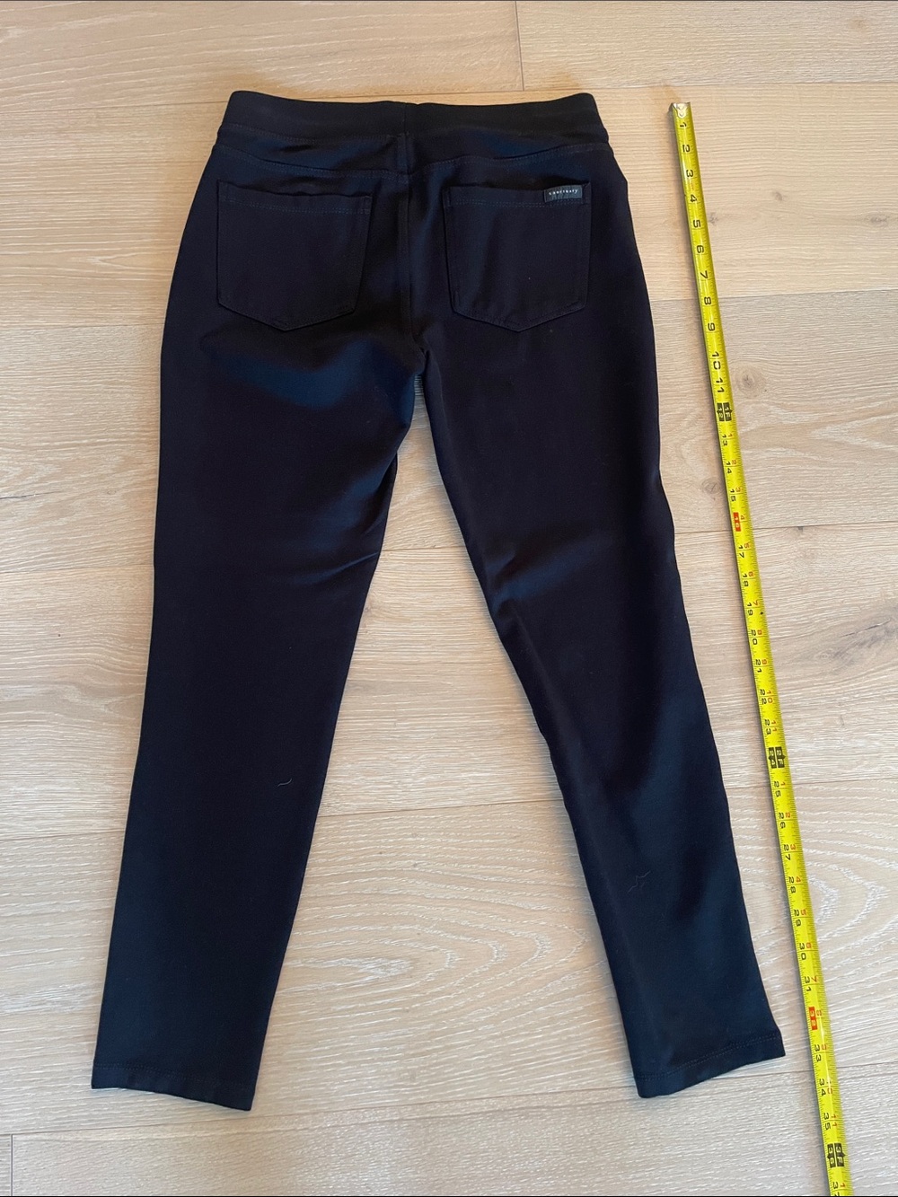 Sanctuary Black Ponte Leggings with Back Pocket Detail